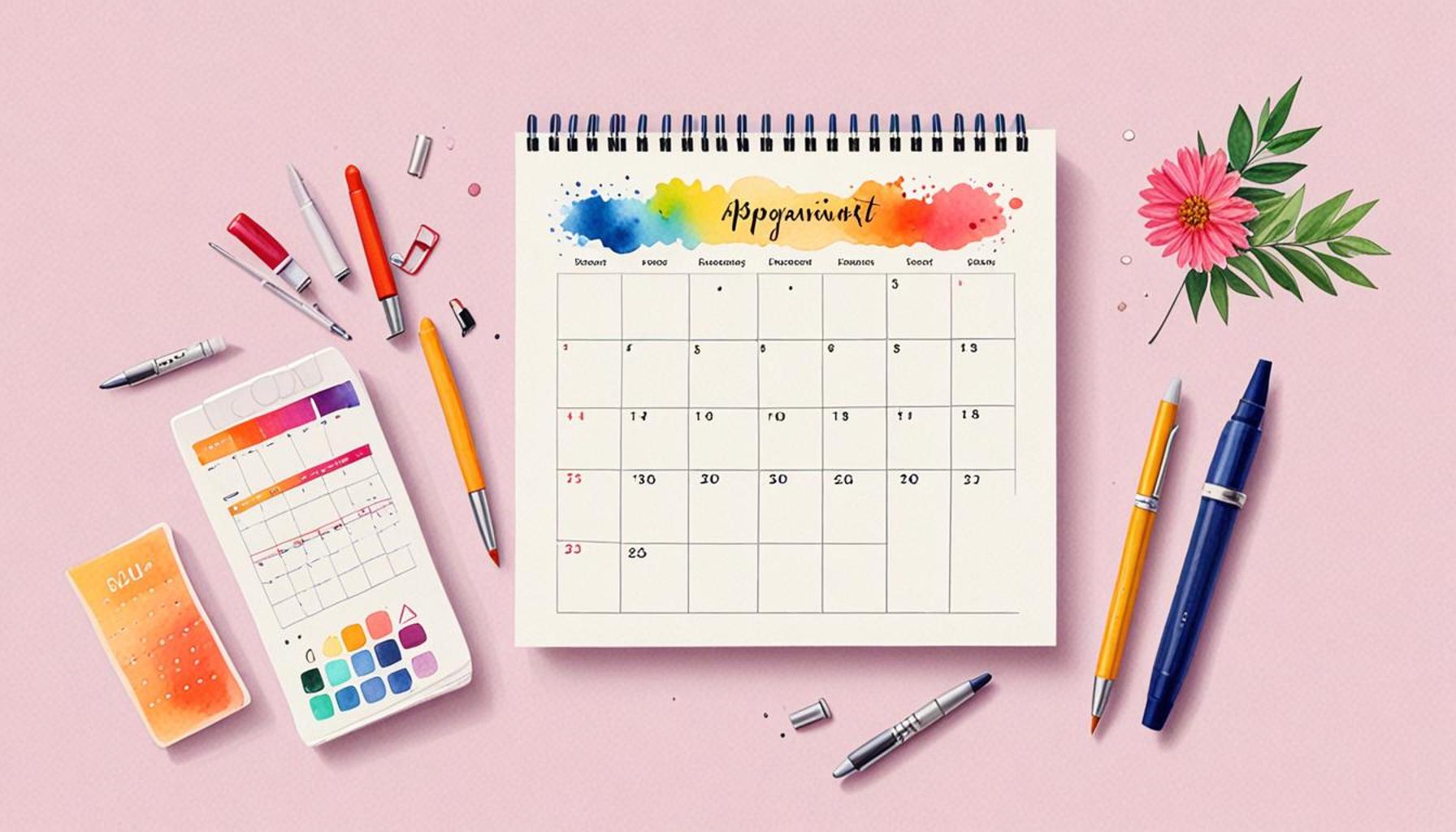 Organize Digital Appointments with a Minimalist Calendar System