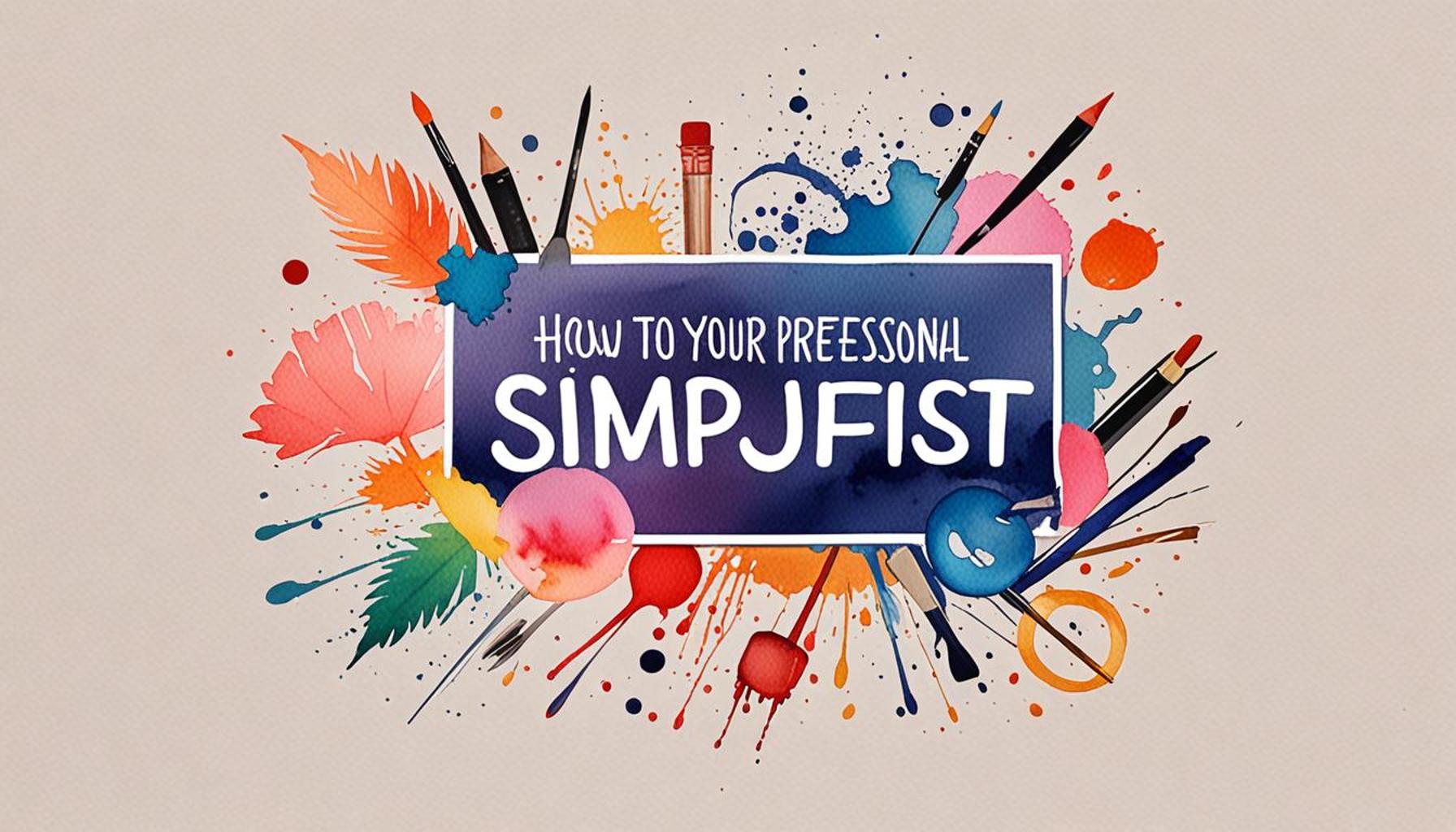 Streamline Professional Life Minimalist Methods for Simplifying Work